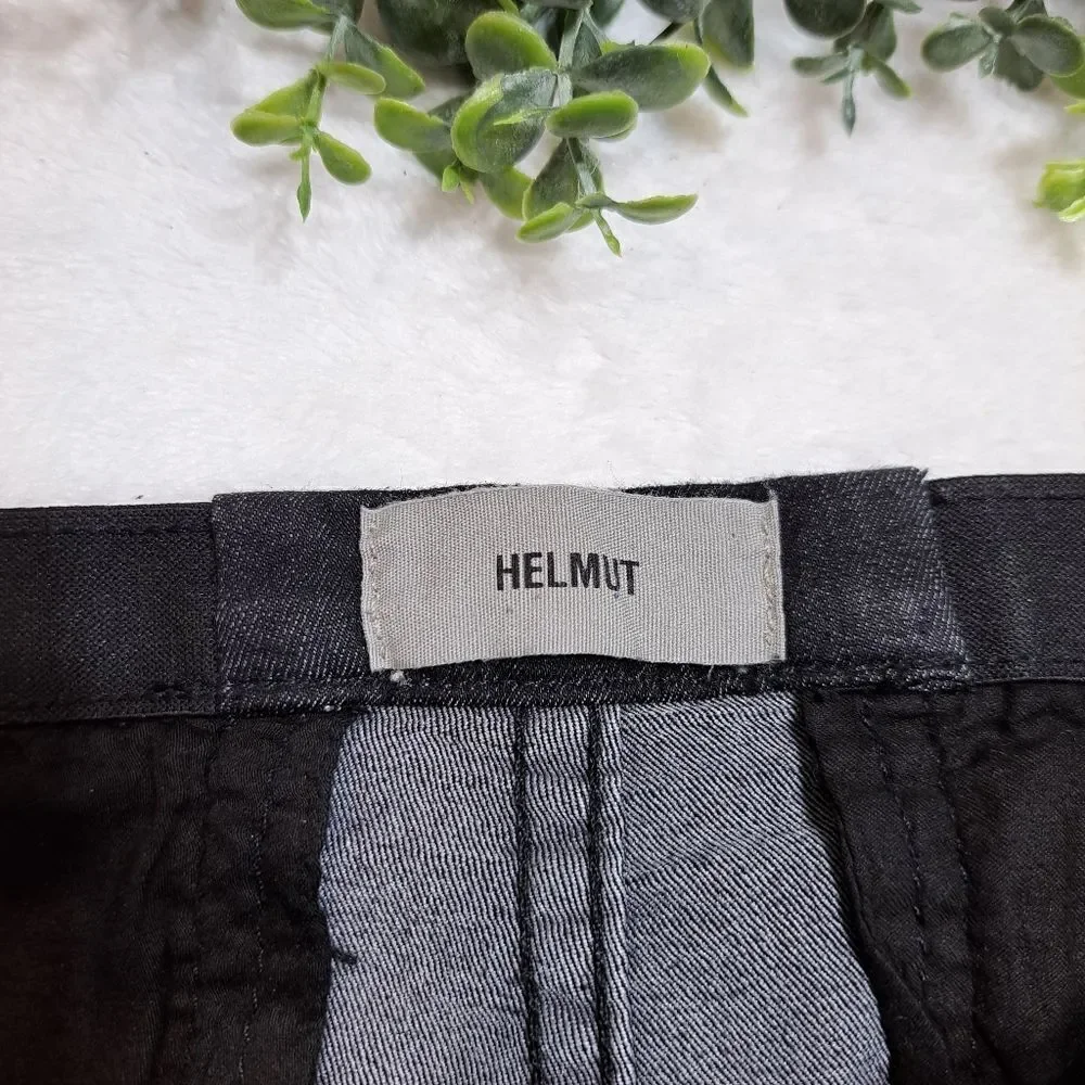 NWOT Helmut Lang Coated Capri
